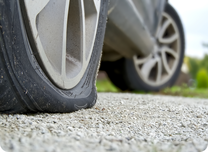 Flat tire repair