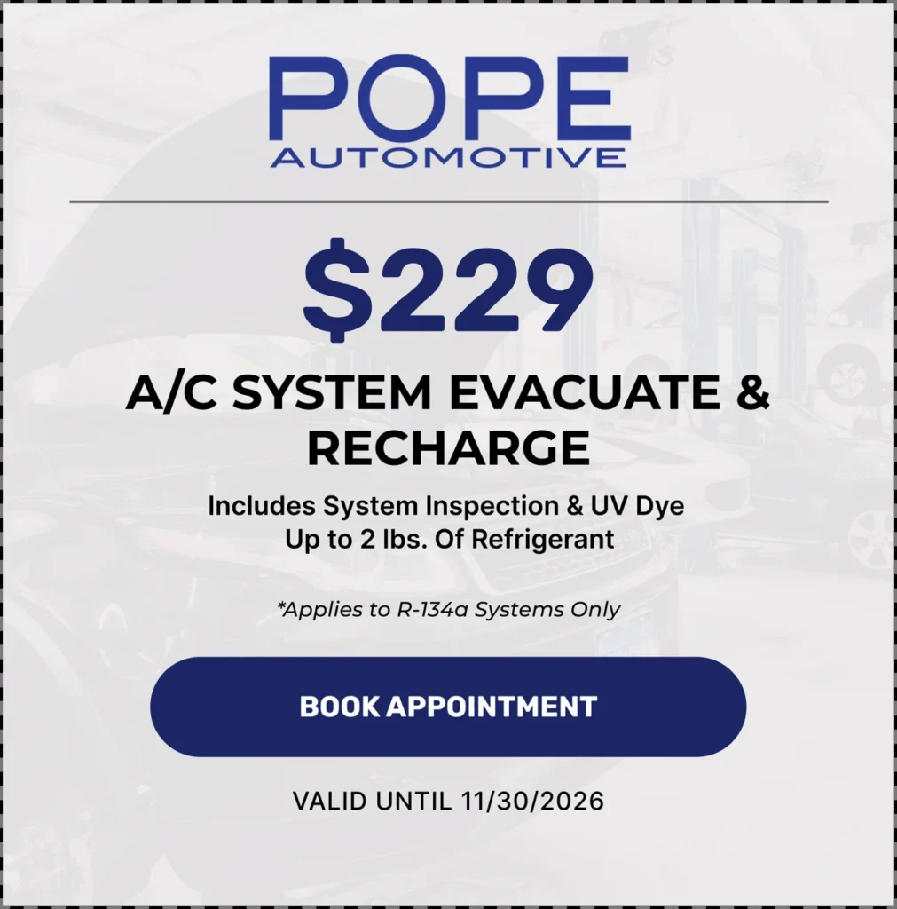 A/C Service Special