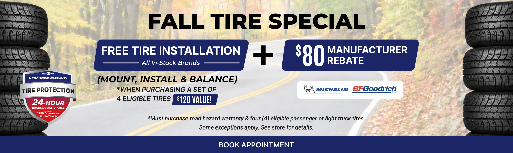 Flat Tire special at Pope Automotive